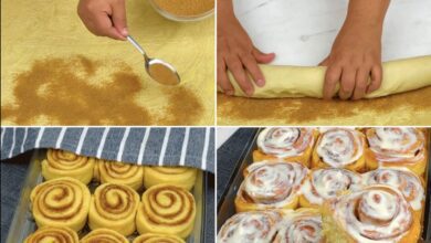 Roles de Canela Esponjosos con Glaseado de Amor – ¡Como los de panadería, pero en tu cocina! 12