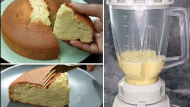 Bizcocho Esponjoso Hecho en Licuadora 5