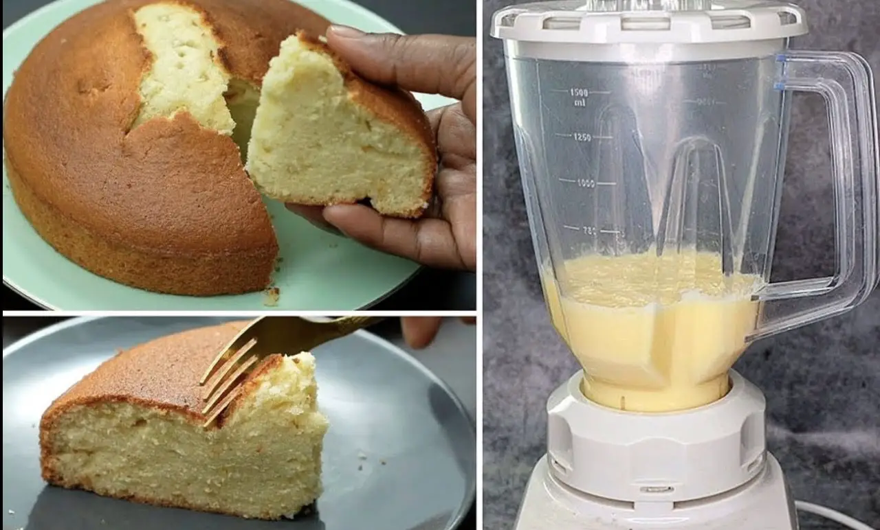 Bizcocho Esponjoso Hecho en Licuadora