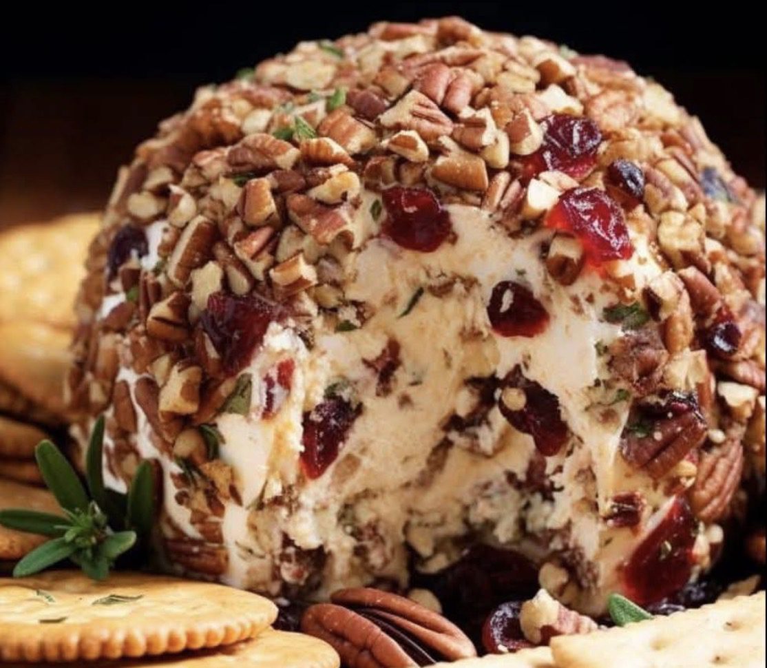 Queso Festivo con Frutas y Nueces