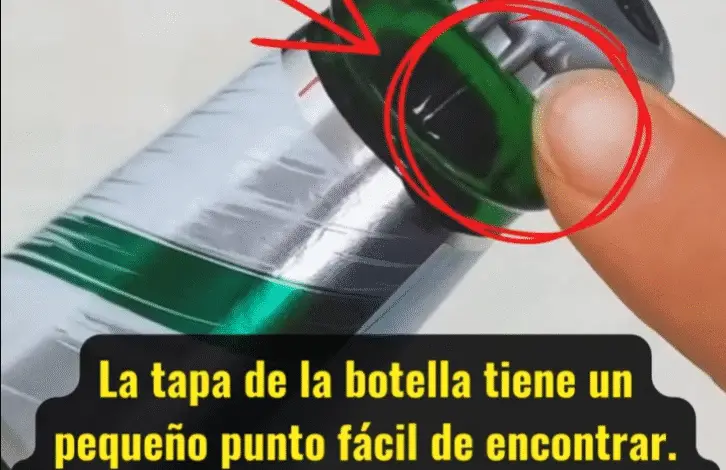 ¡EL TRUCO VIRAL! EL PEQUEÑO PUNTO EN LA TAPA DE BOTELLAS QUE ABRE SIN DESTAPADOR 1