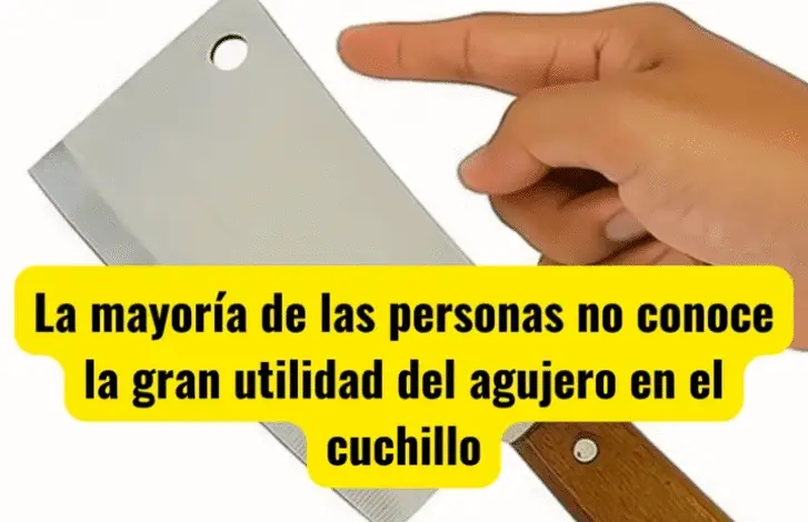 El Misterioso Agujero del Cuchillo: ¿Para Qué Sirve Realmente? 1
