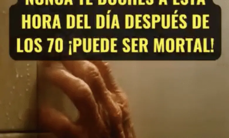 La hora del día más peligrosa para ducharse en mayores: un adulto de 75 años murió así 😟👇 1