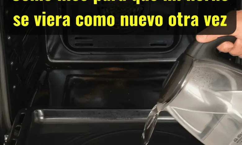 Cómo hice para que mi horno se viera como nuevo otra vez 1