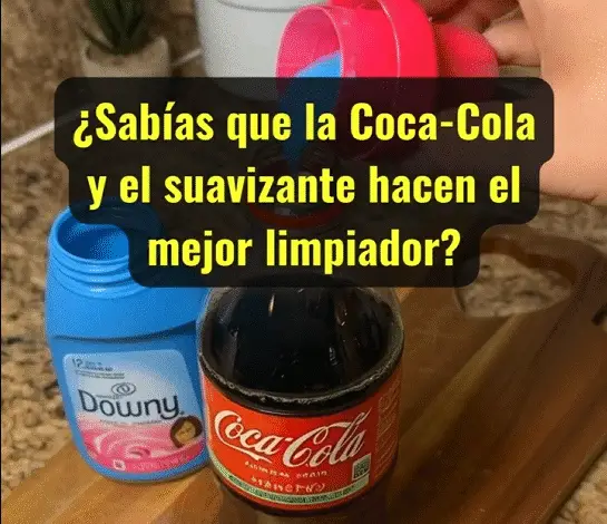 ¿Sabías que la Coca-Cola y el suavizante hacen el mejor limpiador? 1