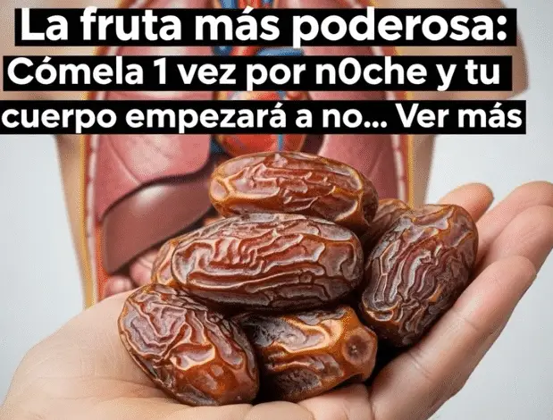 La fruta más potente: Consúmela 1 vez por n0che y tu organismo comenzará a no 1