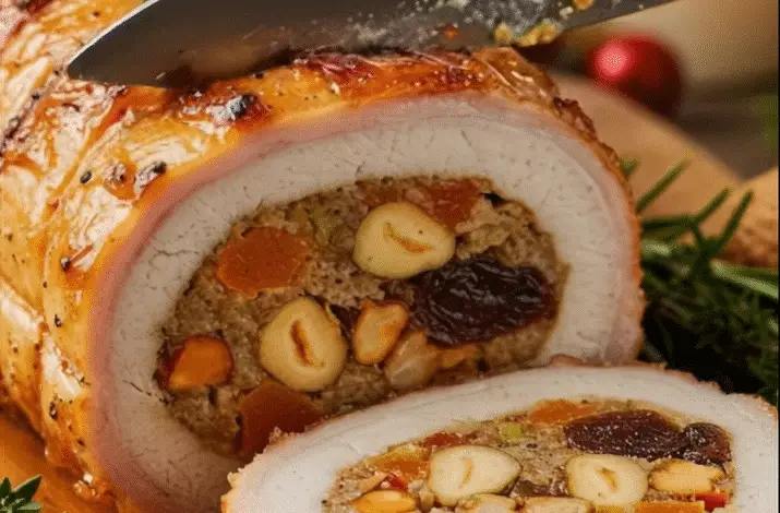 Lomo Navideño Relleno de Frutas Secas: Una Tradición que Endulza la Navidad 1