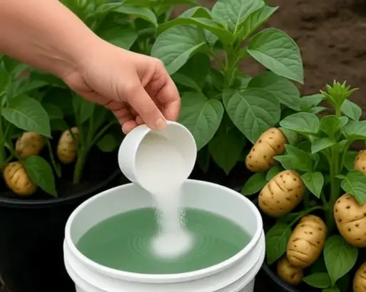 Sólo 1 cucharada en agua y todas las plagas desaparecen del jardín. 1