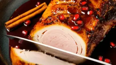 Lomo Navideño con Salsa de Granada 5