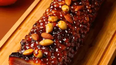 Lomo con Membrillo y Almendras: Sabor Español Dulce y Elegante 4