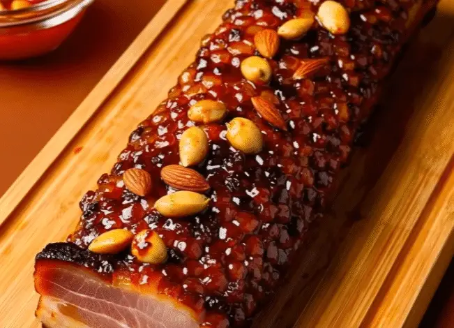 Lomo con Membrillo y Almendras: Sabor Español Dulce y Elegante 1