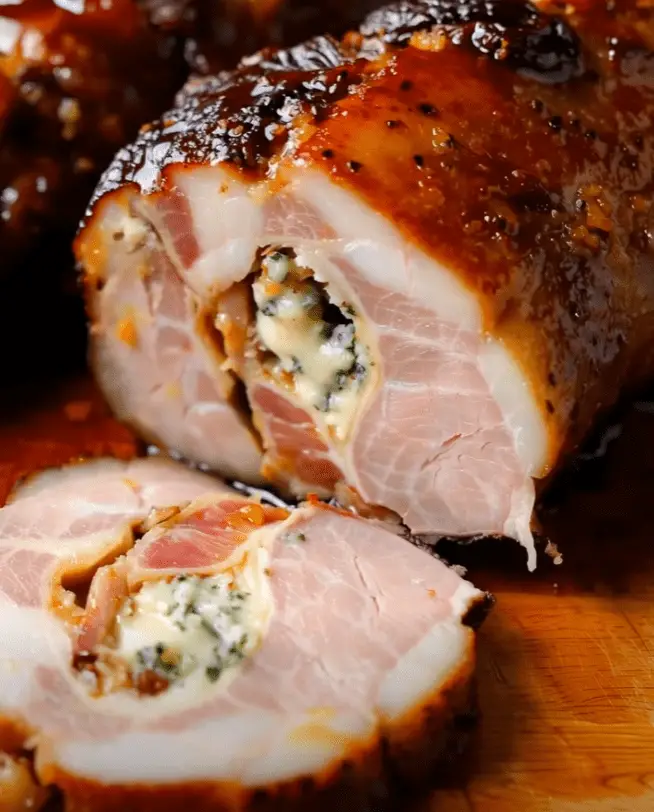 Lomo Relleno de Dátiles y Tocino: El Dulce Abrazo del Mediterráneo