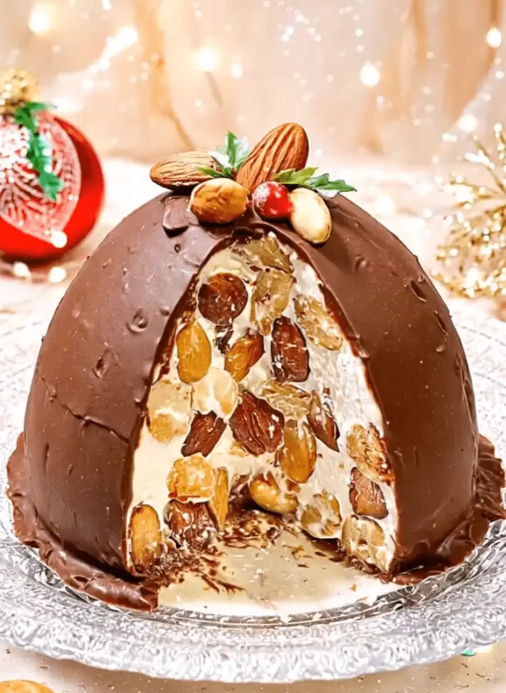 Semifrío de Frutos Secos: Un Postre de Lujo sin Esfuerzo