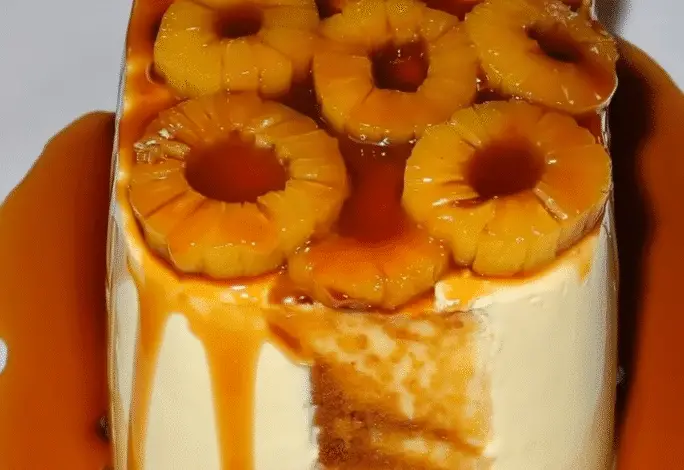 ¡Tarta de piña SIN HORNO lista en 15 min! Fresquita 1