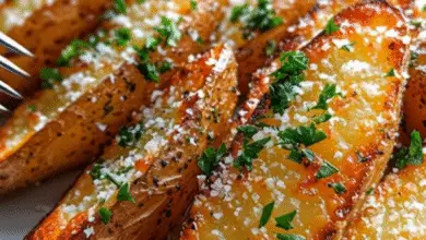 Gajos de Papa Crujientes con Ajo y Parmesano 3