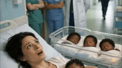 Los cinco bebés en las cunas eran negros. Mi esposo los miró una sola vez y gritó: 4