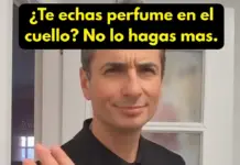 ¿Te echas perfume en el cuello? No lo hagas mas.