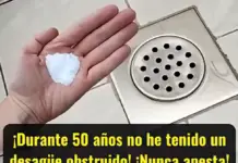 iDurante 50 anos no he tenido undesague obstruido! ¡Nunca apesta!