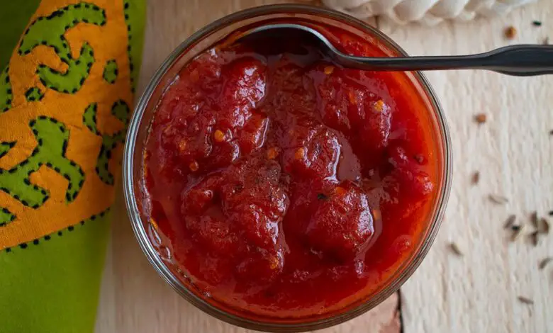 Tomato Chutney Casero (Chutney de Tomate) 1