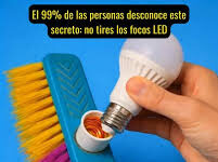 El 99% de Personas Desconoce Este secreto: No tires los focos LED.
